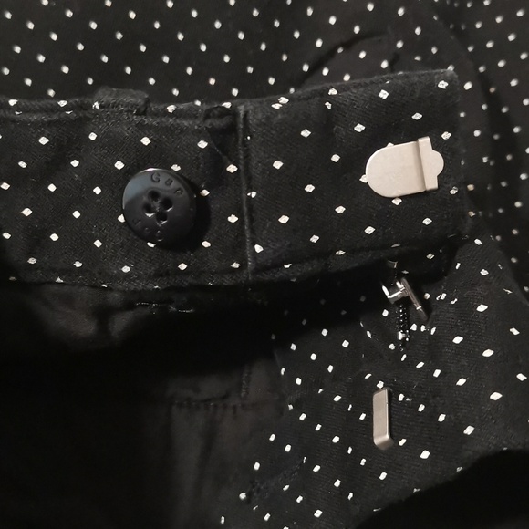 Gap Black and White Polka Dot Pants Size 0 R  #094 - Picture 10 of 10